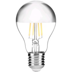 E27 vanliga LED 7,5W LED kronelampa- Toppspeglad, E27