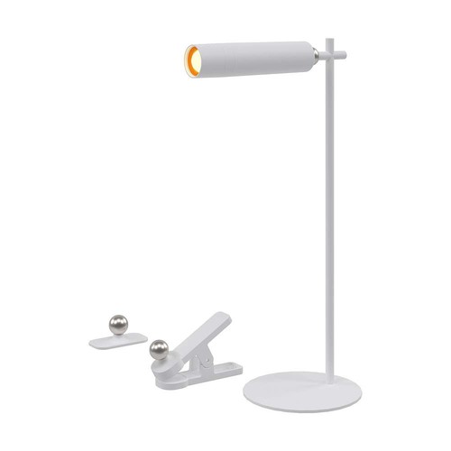 3W LED Bordlampa - 4000K, Vit, Magnetisk, Hus