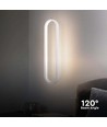 13W LED pendel, 40cm - Vit, 4000K, 1500lm, IP20 inomhus