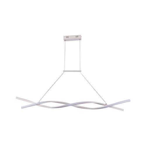 120cm 30W LED pendel, vit - 115lm/W, 3000K, 120x100cm, inkl. ljuskälla