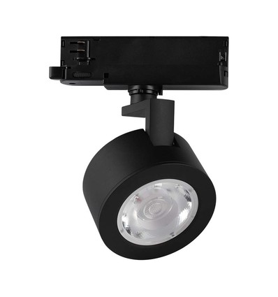 30W LED COB Skinspot - 3i1 Svart Hus.