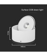 20W Ytmonterad Downlight - LED, COB, 3in1, Vit, Hus.