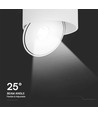 20W Ytmonterad Downlight - LED, COB, 3in1, Vit, Hus.