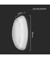 LED Dome Ljus - Samsung Chip, 3i1, Rund, IP65, 8W, 16W, 20W