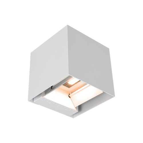 V-TAC Vägglampa 9W - COB LED, solcell, PIR sensor, 4000K, vit, IP65