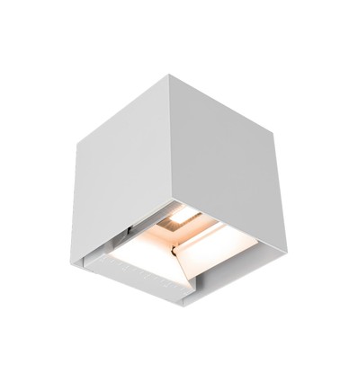 V-TAC Vägglampa 9W - COB LED, solcell, PIR sensor, 4000K, vit, IP65