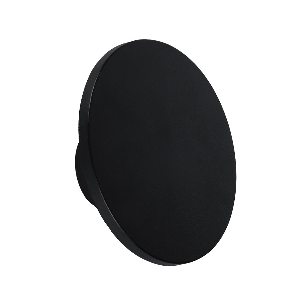 12w Dome Light Led 3000k Rund Svart Hölje Kulör : Varm