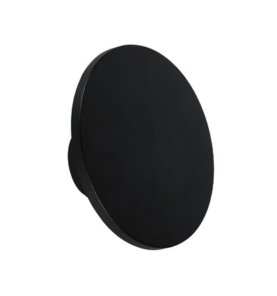 12W Dome Light - LED, 3000K, rund, svart hölje