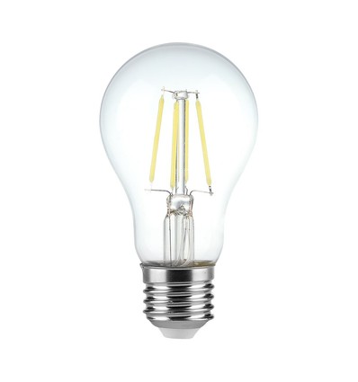 A60 Kolfiberlampa 4W E27 - 6500K.