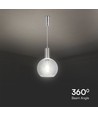 5W LED Pendellampa - 3000K, Klarglas