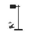 3W LED Bordslampa - Upp/Ned, Magnetisk, Touch dimbar, 3i1, Svart, Hus