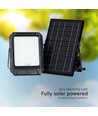 10W LED strålkastare med solcell - 4000K, 3.7V, IP65, inkl. solcellspanel och batteri