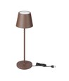 1,5W LED - Bordslampa, Touch, Dimbar, 3000K, IP54, Sand Corten Hus