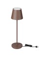 1,5W LED - Bordslampa, Touch, Dimbar, 3000K, IP54, Sand Cortenfärgat Hus
