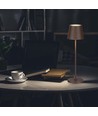 1,5W LED - Bordslampa, Touch, Dimbar, 3000K, IP54, Sand Cortenfärgat Hus