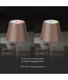 1,5W LED - Bordslampa, Touch, Dimbar, 3000K, IP54, Sand Cortenfärgat Hus