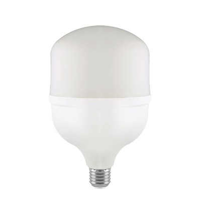 T120 LED Lampa 40W E27 - Plast, 6500K, med E40 Ring