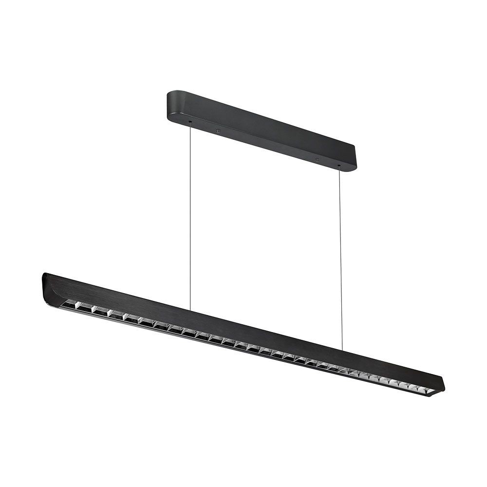 36w Led Linjar Hanglampa Samsung Lins Typ 3i1 Svart Kulör : 3 I 1
