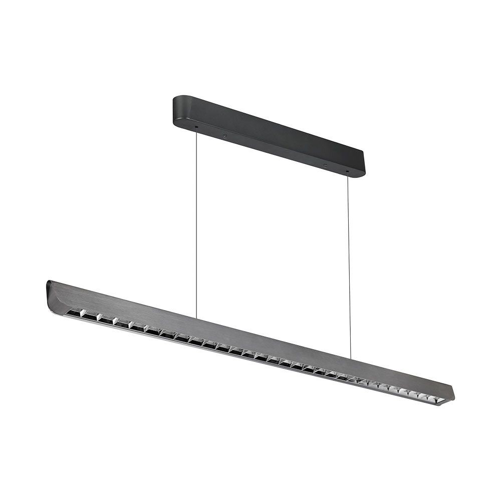 36w Led Linjar Hangande Belysning Samsung Lins Typ 3i1 Matt Grå Kulör : 3 I 1
