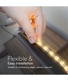 48 LED Strip Lights 16,5W/m - 6500K, IP20, 5m/rulle