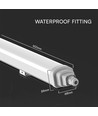 60cm 18W vattentät komplett LED-armatur - Samsung, IP65, 6500K, GT-Series