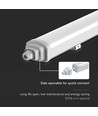 60cm 18W vattentät komplett LED-armatur - Samsung, IP65, 6500K, GT-Series