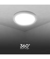 60W LED taklampa med fjärrkontroll - Ø49,2cm, dimbar, 3-i-1 CCT, 100lm/W, nattljus funktion