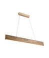 24W LED designer pendel - Trä, 3000K, 1250lm, varmvit
