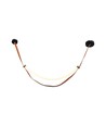 12W Designer taklampa - 1440lm, L166cm, metall, brun