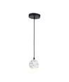 LED designer pendellampa - vit, med G9 sockel