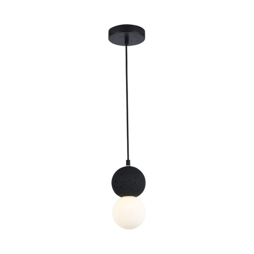 LED Designer Pendellampa G9 - Svart + Vit Hus