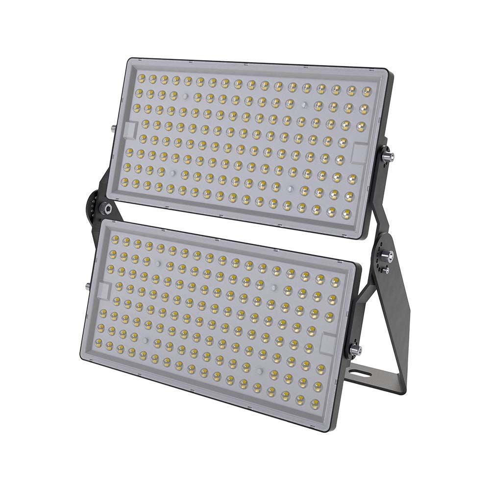 500w Led Strålkastare 1m Kabel Samsung Chip 6500k Svart Hölje Ip65 135lm/w Kulör : Kall