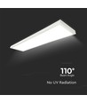 40W LED bakgrundsbelyst panelarmatur - Samsung-chip, 1200x300mm, 4000K.