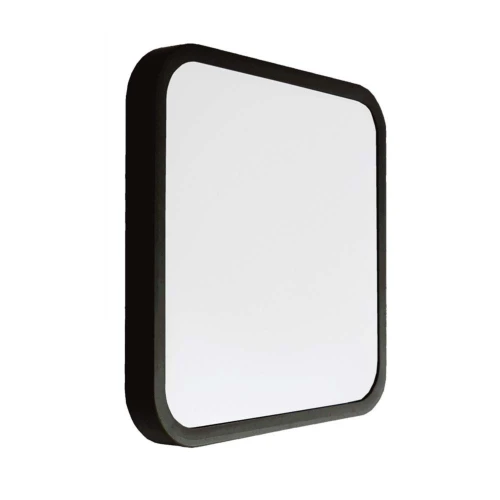 24W LED taklampa med Samsung chip, kvadratisk - 2500lm, IP44, svart kant, 6500K