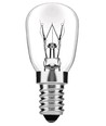 Ugnslampa E14 - 25W Halogen, 130lm, max 300°C