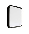 48W LED taklampa, 42x42cm - 4000K, IP44, svart kant, kvadratisk, 5160lm