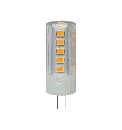 3,2W G4 LED lampa, 12V - 385lm, Samsung LED chip, 300 grader, plast/aluminium