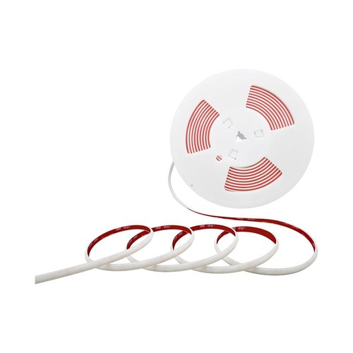 5m 12,5W/m COB-LED strip - IP65 vattentät, 286 LED per meter, 6500K, 8mm bredd