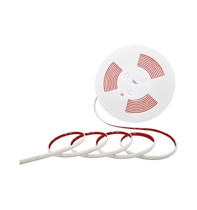 10m 12,5W/m COB-LED strip set, 3000K - IP65, 1100lm/m, 286 LED per meter, 8mm bredd