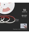 10m 12,5W/m COB-LED strip set, 3000K - IP65, 1100lm/m, 286 LED per meter, 8mm bredd