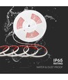 286 LED Strip Ljus 12,5W/m - 6500K, 10m/Rulle, 220V, IP65