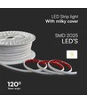 286 LED listljus 12,5W/m - 3000K, 50m/rulle, 220V, IP65