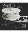50m 10,5W/m stänksäker LED strip - IP65, 121 LED per meter, 4000K, 1000lm/m