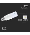 E27 7,5W LED lampa - T37, Samsung LED chip, 4000K, 660lm, ersätter 50W