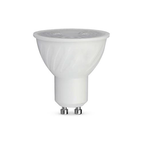 6W GU10 - Plast Spotlights, 6500K, 38D.