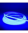 5 m. vattentät Blå Neon COB LED strip - 230V, IP67, 288 LED, 11,5W/m, kan klippas var 10cm