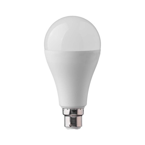 15W Plastlampa B22 - Samsung chip, 4000K, A65