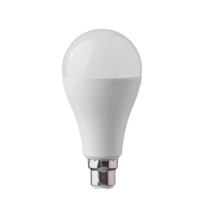 15W Plastlampa B22 - Samsung chip, 4000K, A65