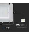 V-Tac 150W LED strålkastare - Samsung LED chip, arbetsarmatur, utomhusbruk