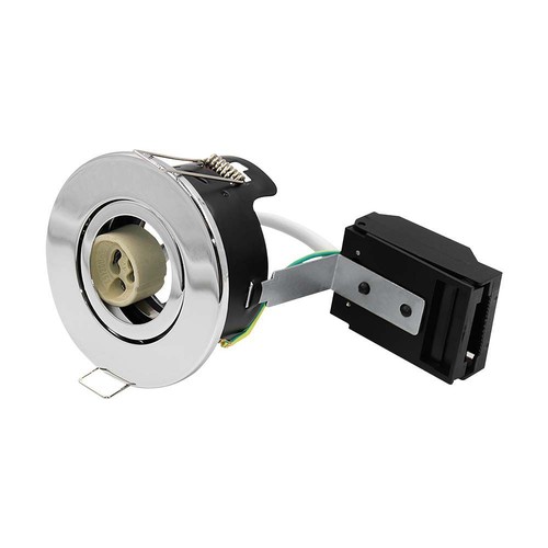 V-Tac downlight - GU10, borstat stål, IP20